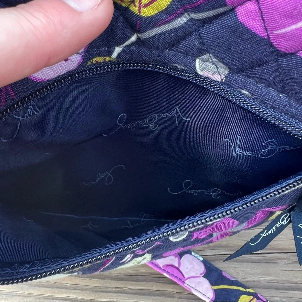 - Vera Bradley Nightingale Floral Purple Crossbody Purse! NEW!